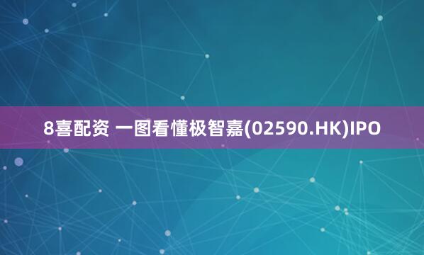 8喜配资 一图看懂极智嘉(02590.HK)IPO